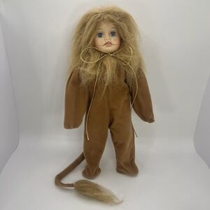 Camille Limited Collection Porcelain Doll COWARDLY LION 11" The Wizard of Oz